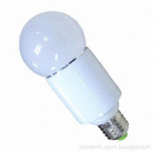 LED Bulb, G60/10W, 80Ra, 2,700/4,500/5,700K, 80lm/W, 25,000H Working Lifespan, CE/RoHS/CB Mark